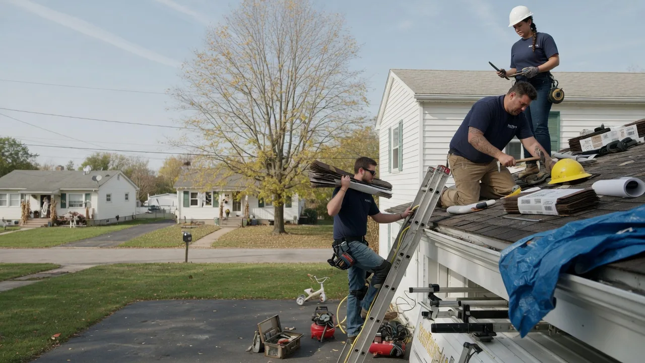 Local Roofing Contractors in Farmland, IN near me